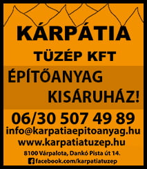 Kárpátia Tüzép Kft. Építőanyag Kisáruház